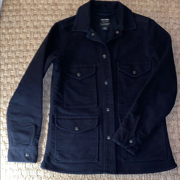 Filson Women's Point Hope Jac Shirt Black sz XS - Picture 10 of 11